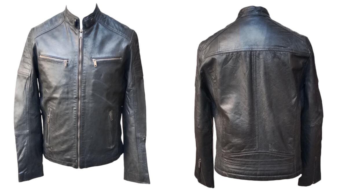 Men's Classic Brown Leather Jacket