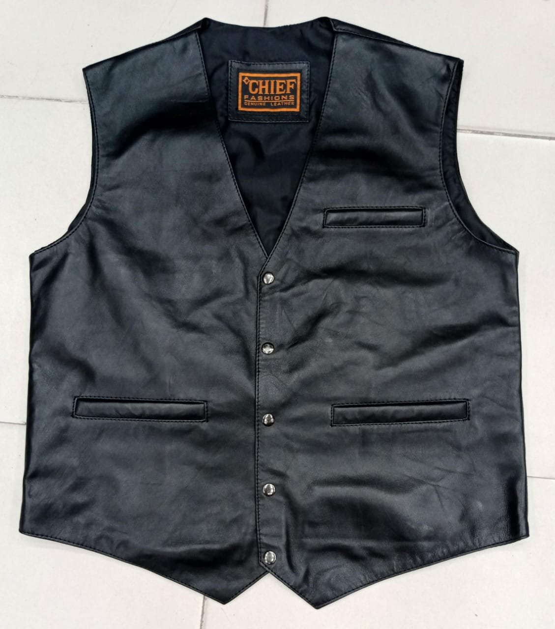 Men's Classic Brown Leather Jacket